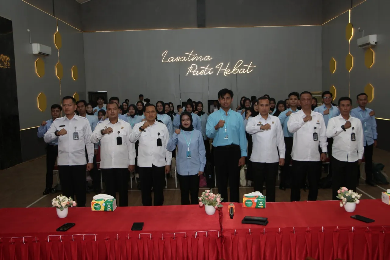 Pemagangan Nasional BatchDibuka, Lapas I Madiun Beri Pembekalan kepada 40 Peserta Magang