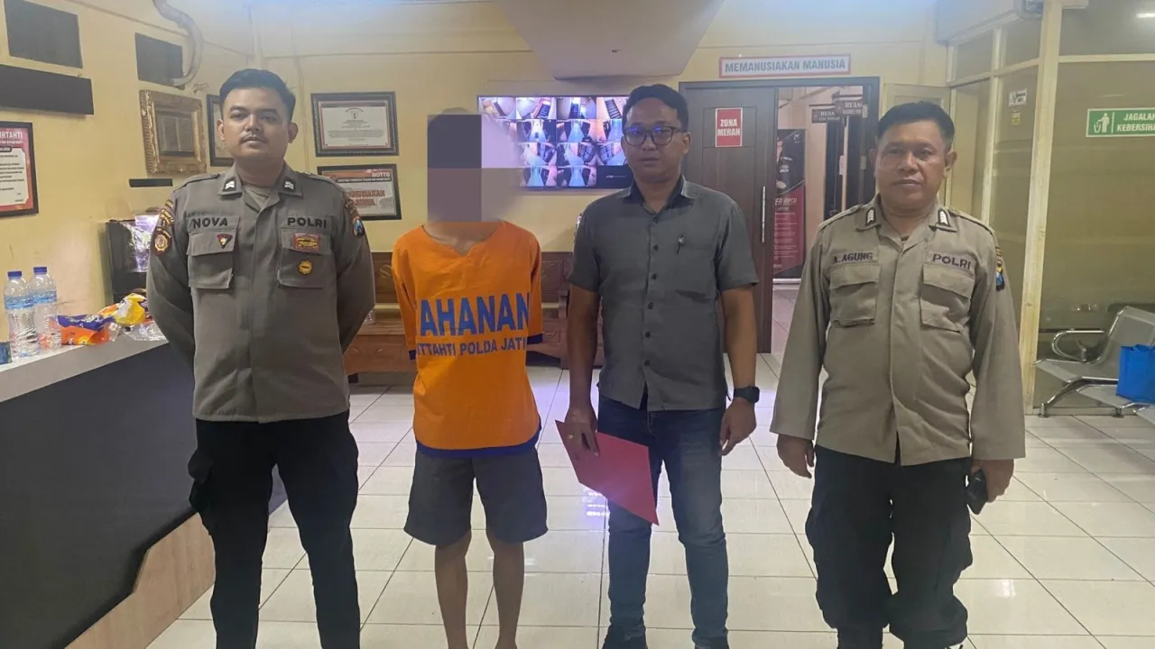 Polres Pelabuhan Tanjung Perak Tangkap Penjual Motor Hasil Begal Gangster di Bulak Surabaya