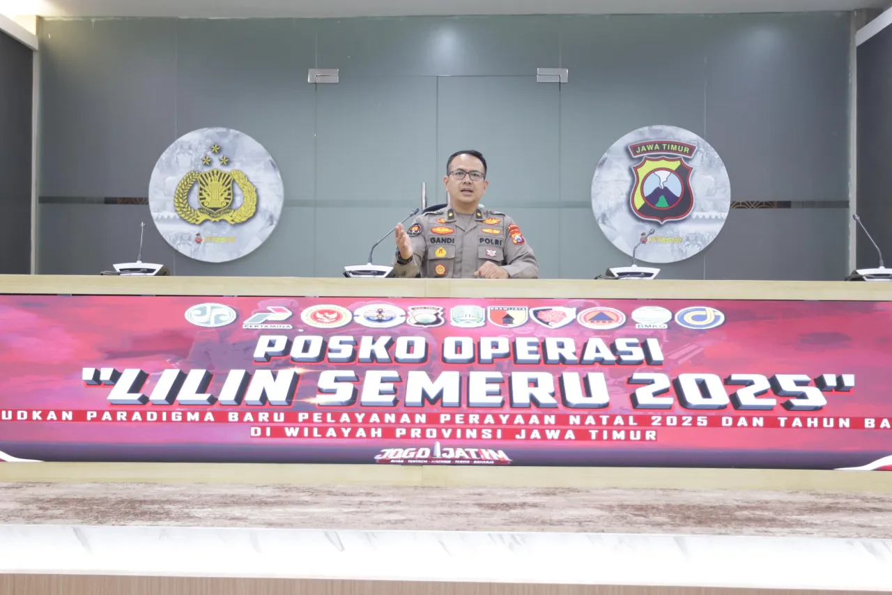 Polda Jatim Sampaikan Update Arus Lalu Lintas Hari Keempat Operasi Lilin Semeru 2025