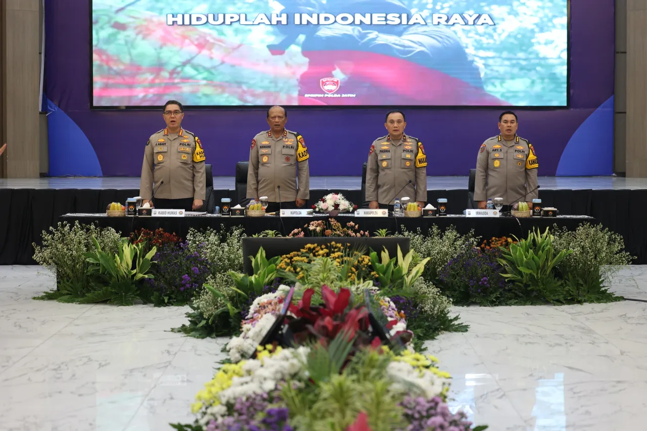 Kapolda Jatim : Situasi Kamtibmas 2025 di Jawa Timur Relatif Kondusif