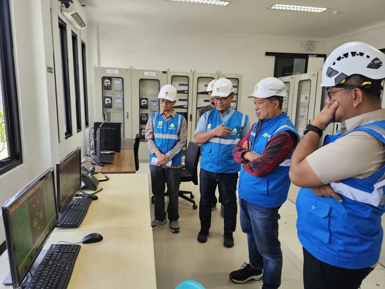 Dukung Pertumbuhan Kawasan Industri Gresik,GM PLN UIP JBTB Tinjau Langsung Progres Pembangunan Gardu Induk 150 kV Bungah
