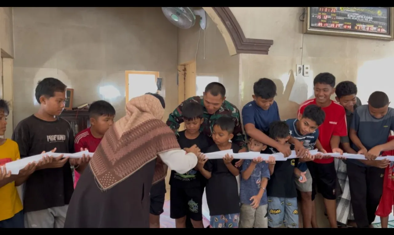 Prajurit Yonif TP 836 Melaksanakan Kegiatan Trauma Healing Bagi Siswa MTSN 2 Pidie Jaya