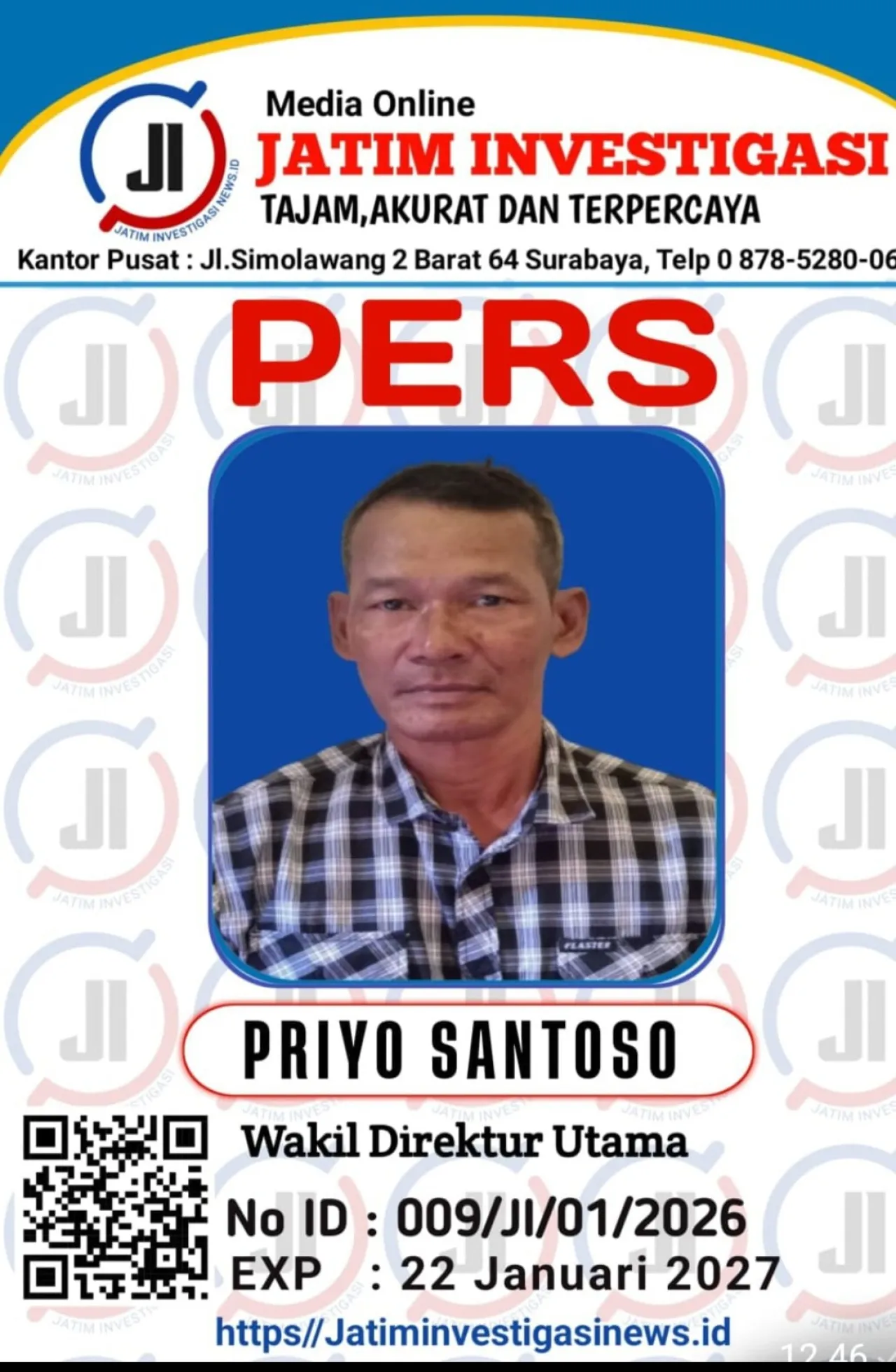 Wakil Direktur Utama Jatiminvestigasinews.id Sampaikan Ucapan Selamat Tahun Baru Imlek 2577 Kongzili – 2026