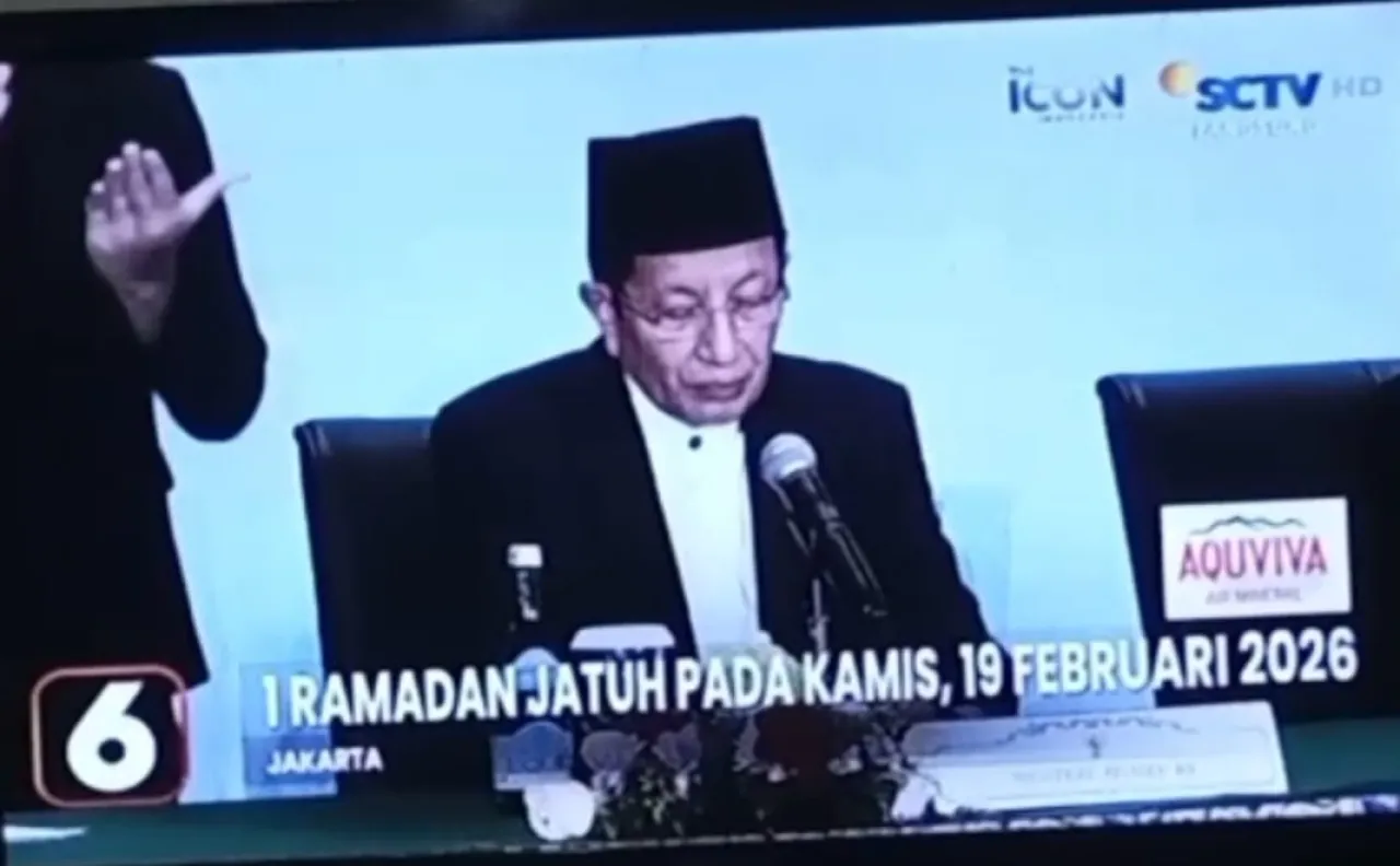 Pemerintah Tetapkan 1 Ramadhan 1447 H Jatuh pada Kamis, 19 Februari 2026