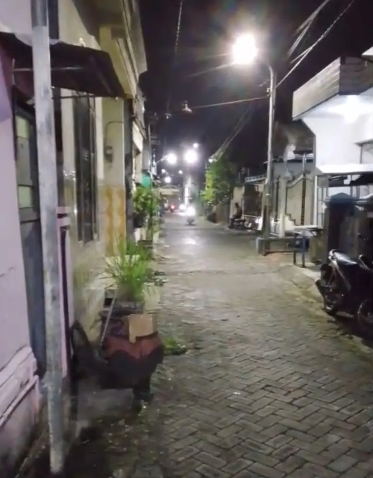 Malam Takbir, Kampung Simo Pronajaya Terlihat Sepi Ditinggal Mudik Warga