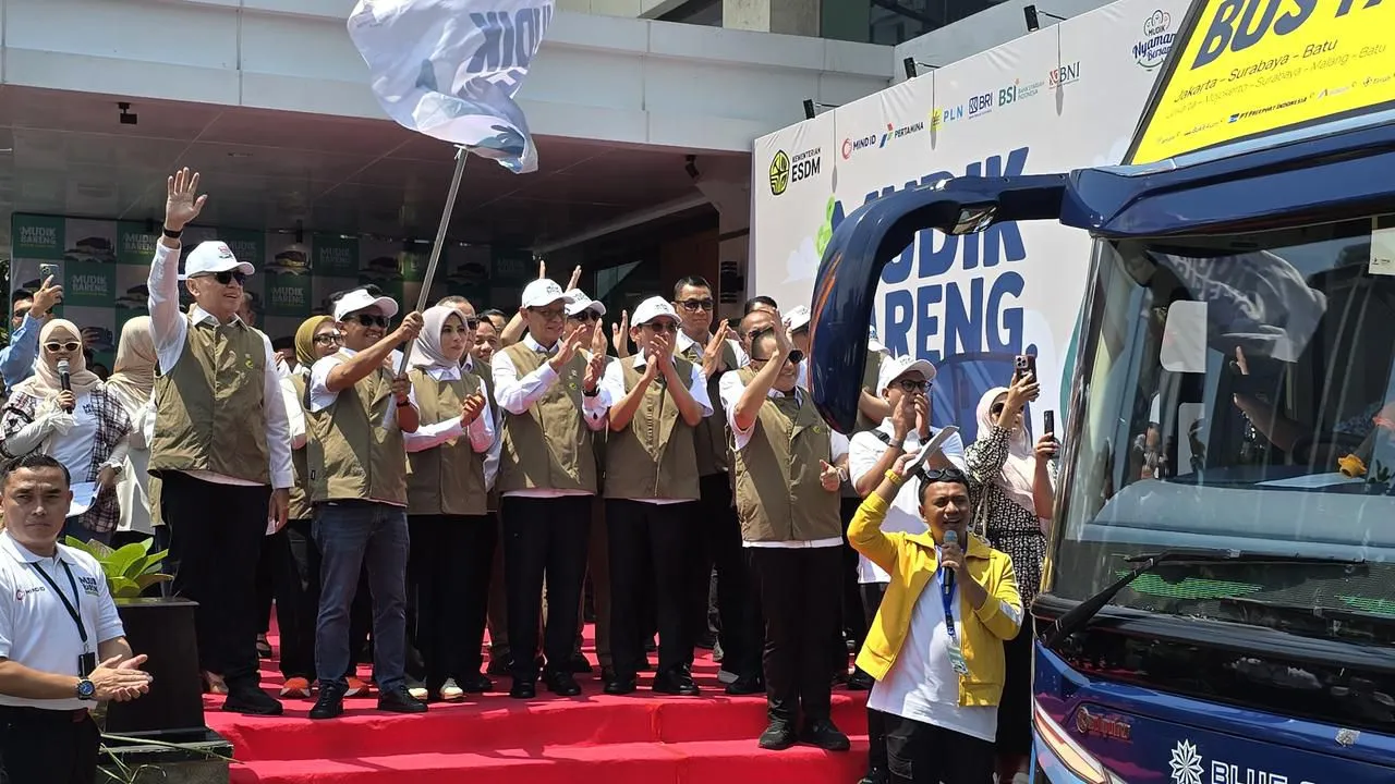 Berangkatkan 1.496 Peserta, KESDM Bersama PLN dan BUMN Energi Fasilitasi Mudik Idul Fitri Gratis ke 20 Rute Tujuan