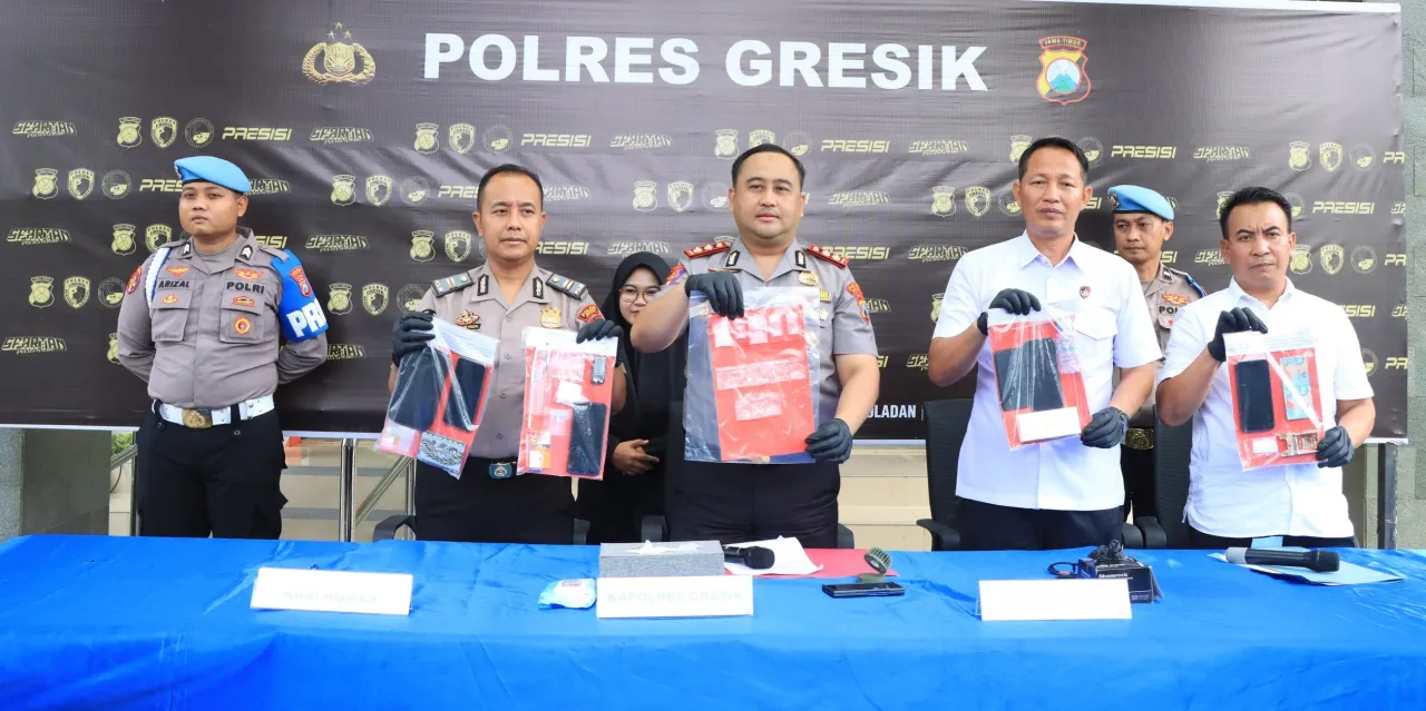 Polres Gresik Bongkar Jaringan Narkoba Lintas Madura - Pulau Bawean, 6 Tersangka Diamankan