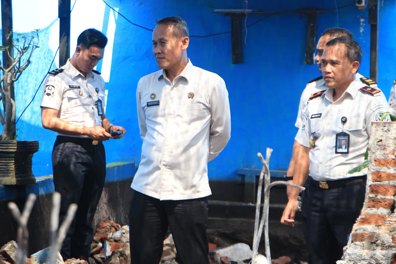 Dukung Peningkatan Pendidikan, Kakanwil Ditjenpas Jatim Tinjau Penyiapan Ruang Perkuliahan dan PKBM