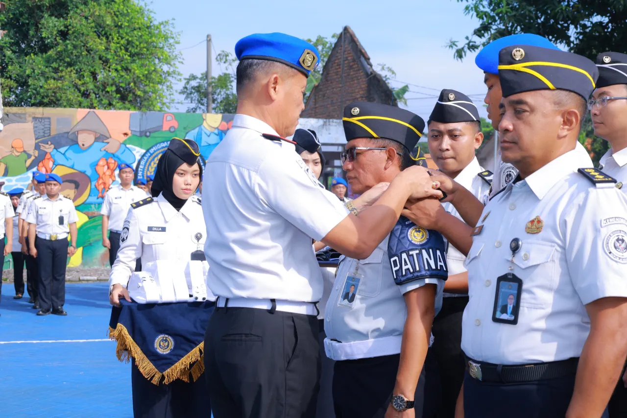 Penguatan Pengawasan Internal, Lapas I Madiun Ikuti Pengukuhan Satopspatnal di Lingkungan Kanwil Ditjenpas Jatim