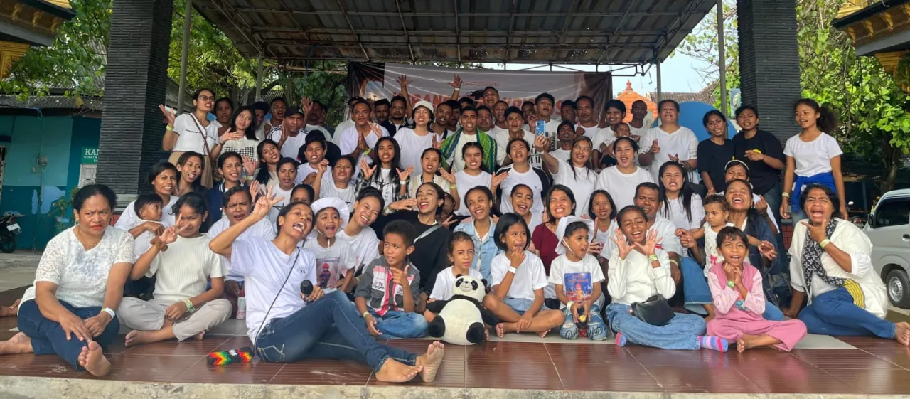 Gereja TPI Agape Surabaya Gelar Perayaan Paskah di Wisata Pasir Putih Gresik, Dilanjutkan Lomba Jemaat