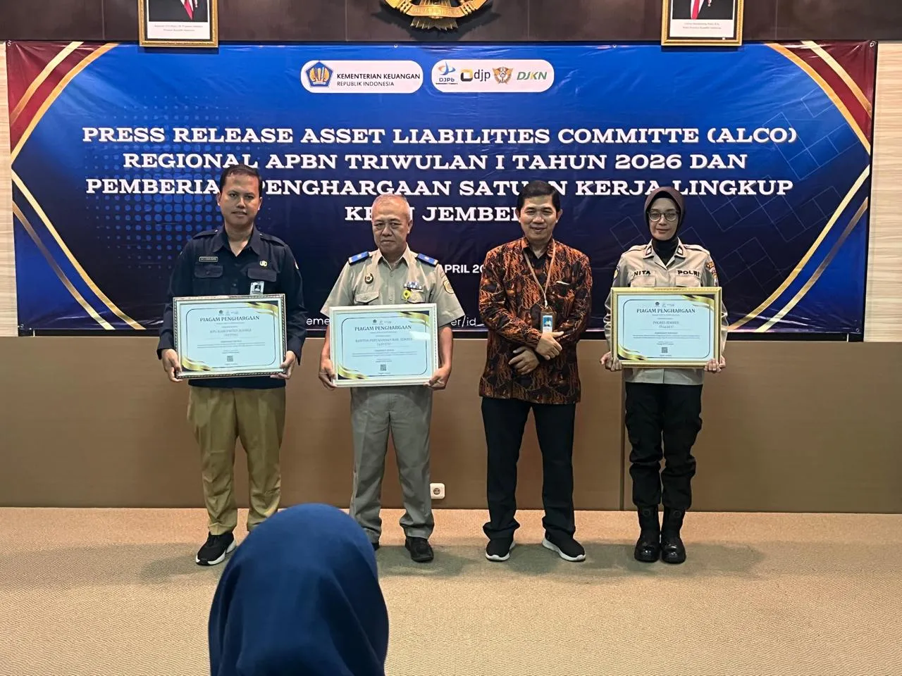 Polres Jember Raih 3 Penghargaan dari KPPN, Wujudkan Tata Kelola Keuangan yang Transparan