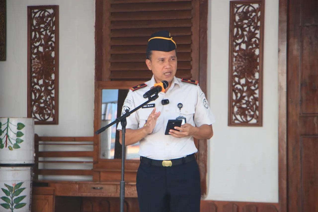Seluruh Pegawai Dikumpulkan, Kalapas I Madiun Tegaskan Perintah Dirjenpas