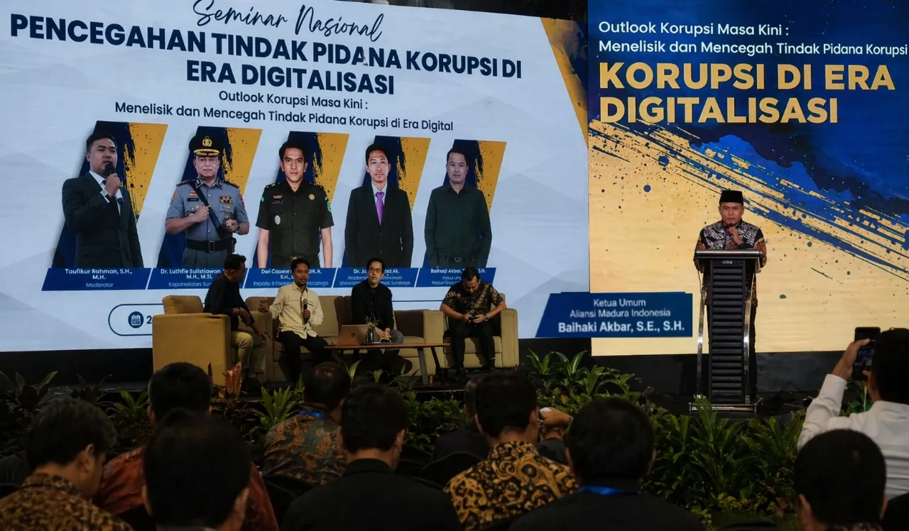 AMI Dorong Integritas Digital Lewat Seminar Nasional dan Halal Bihalal di Hotel Morazen