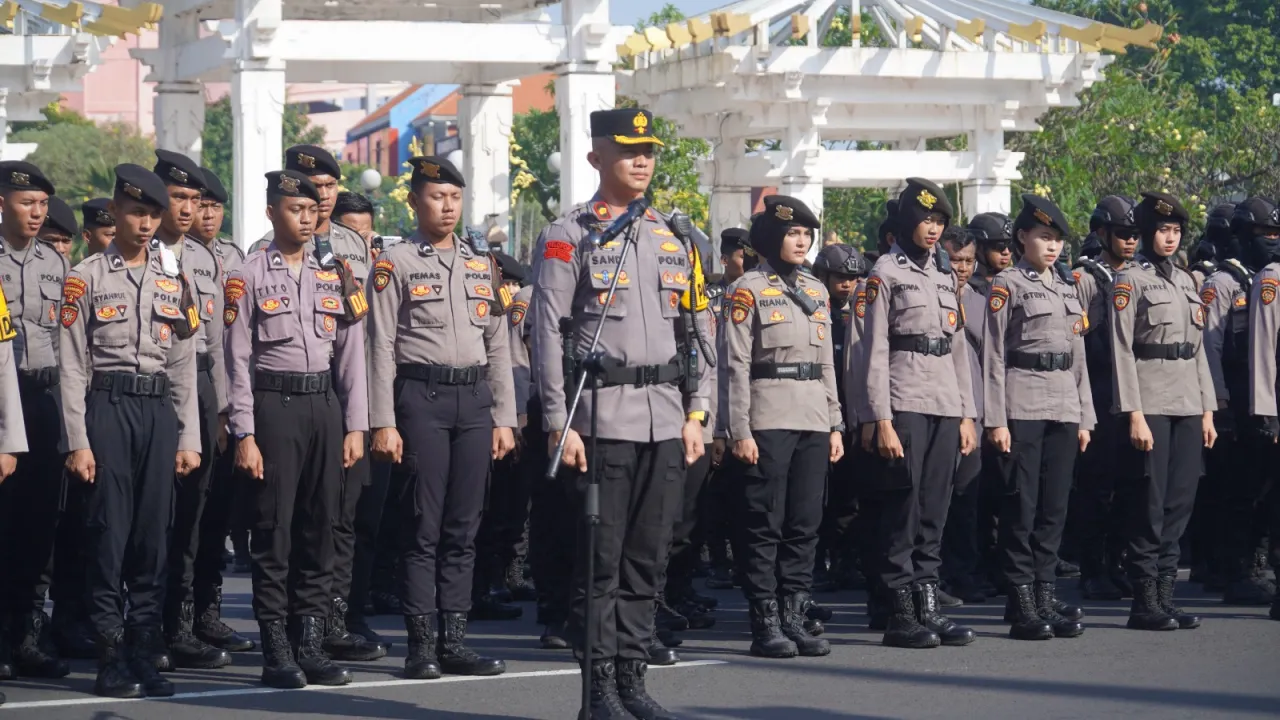 Polrestabes Surabaya Siagakan 3.670 Personel Pelayanan Pengamanan May Day 2026