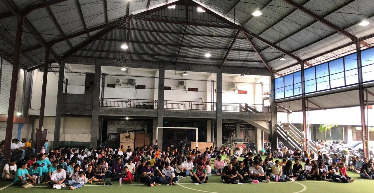 Ibadah Kenaikan Yesus Kristus dan Pertandingan Futsal Warnai Kebersamaan Jemaat di Denpasar Bali