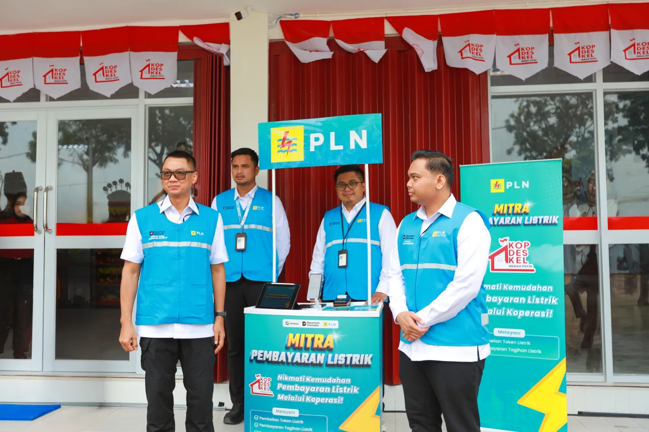 PLN Icon Plus Perkuat Dukungan Koperasi Desa/Kelurahan Merah Putih Lewat Kemudahan Pembayaran Listrik Masyarakat