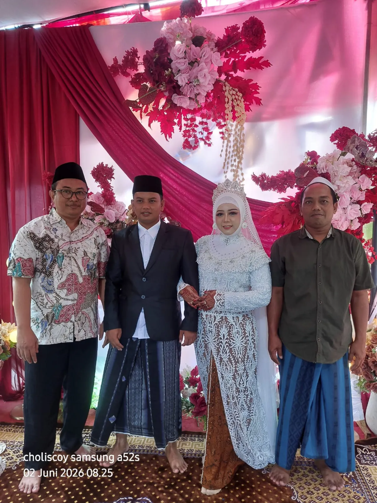 Akad Nikah Berjalan Lancar, Nafisatun Nufus dan Abdul Razak Resmi Menempuh Hidup Baru