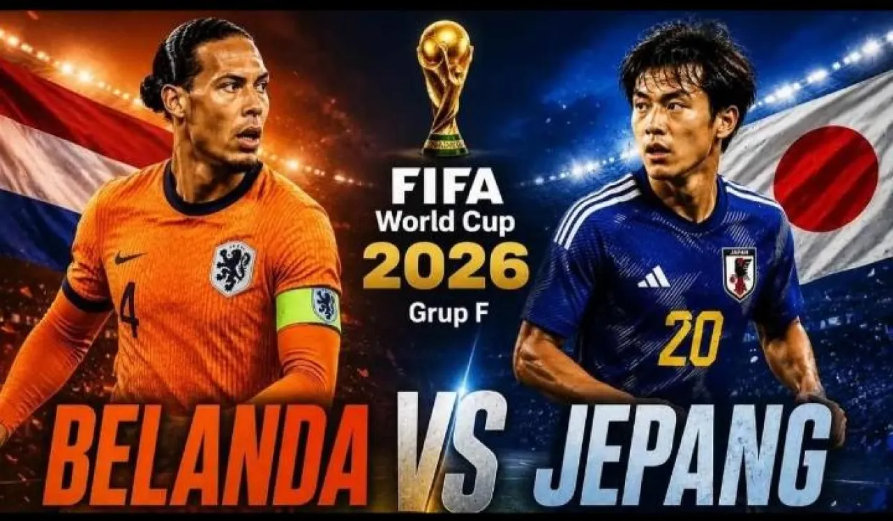 Belanda dan Jepang Berbagi Poin di Laga Sengit Grup F Piala Dunia 2026