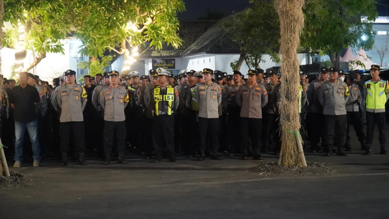 Polrestabes Surabaya Matangkan Pengamanan, Libatkan TNI dan Unsur Gabungan Demi Jaga Kondusivitas Kota