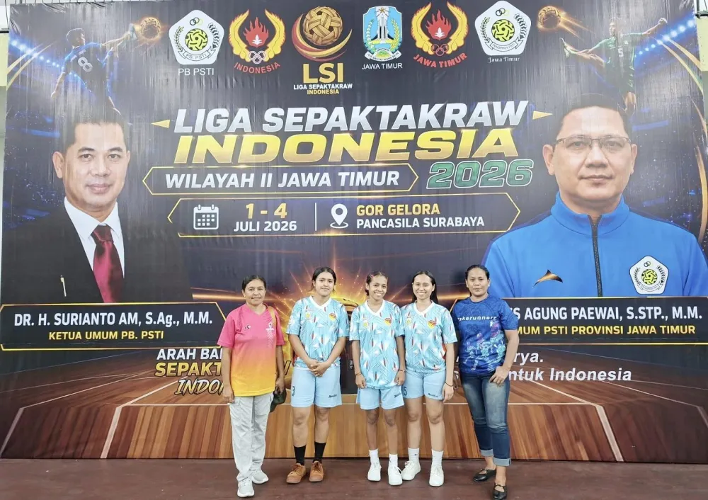 Liga Sepak Takraw Indonesia Wilayah II 2026 Resmi Bergulir di Surabaya, Diikuti Sembilan Provinsi