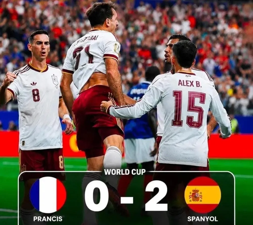 Spanyol Melaju ke Final Piala Dunia FIFA 2026 Usai Taklukkan Prancis 2-0