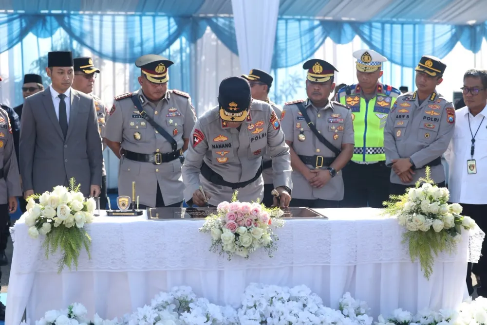 Kapolda Jatim Resmikan Polresta Tuban, Tekankan Peningkatan Profesionalisme dan Pelayanan Presisi