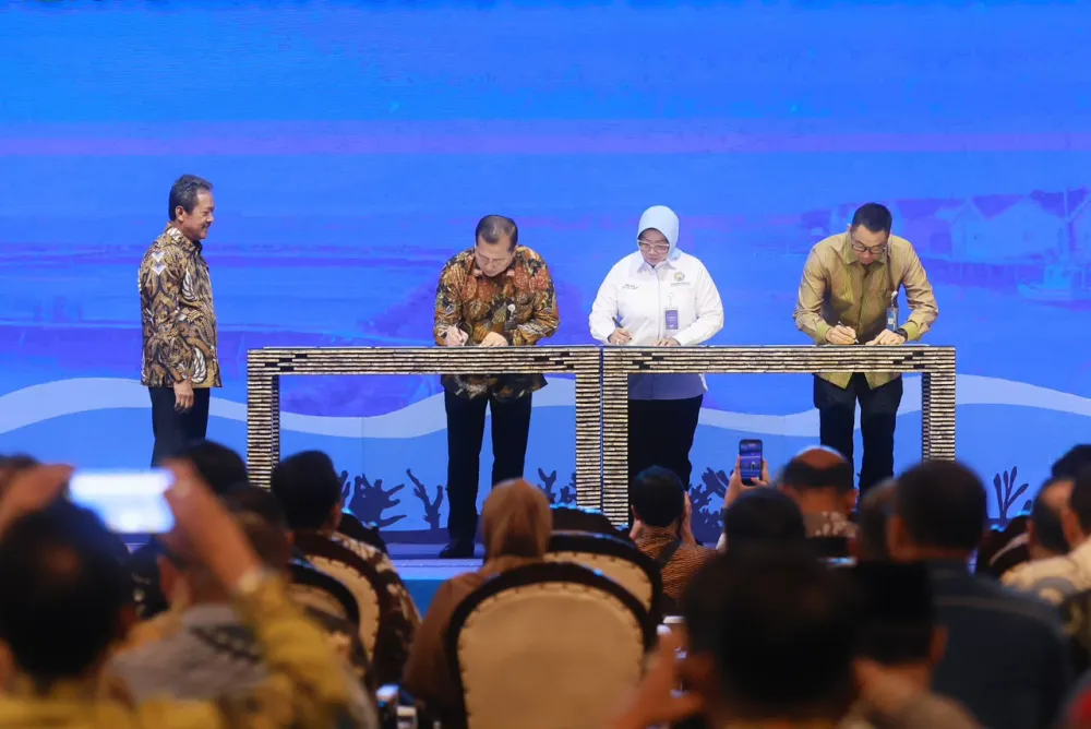 Sambut Hari Kemerdekaan RI, PLN Jalin Kerja Sama Strategis dengan Kementerian Kelautan dan Perikanan