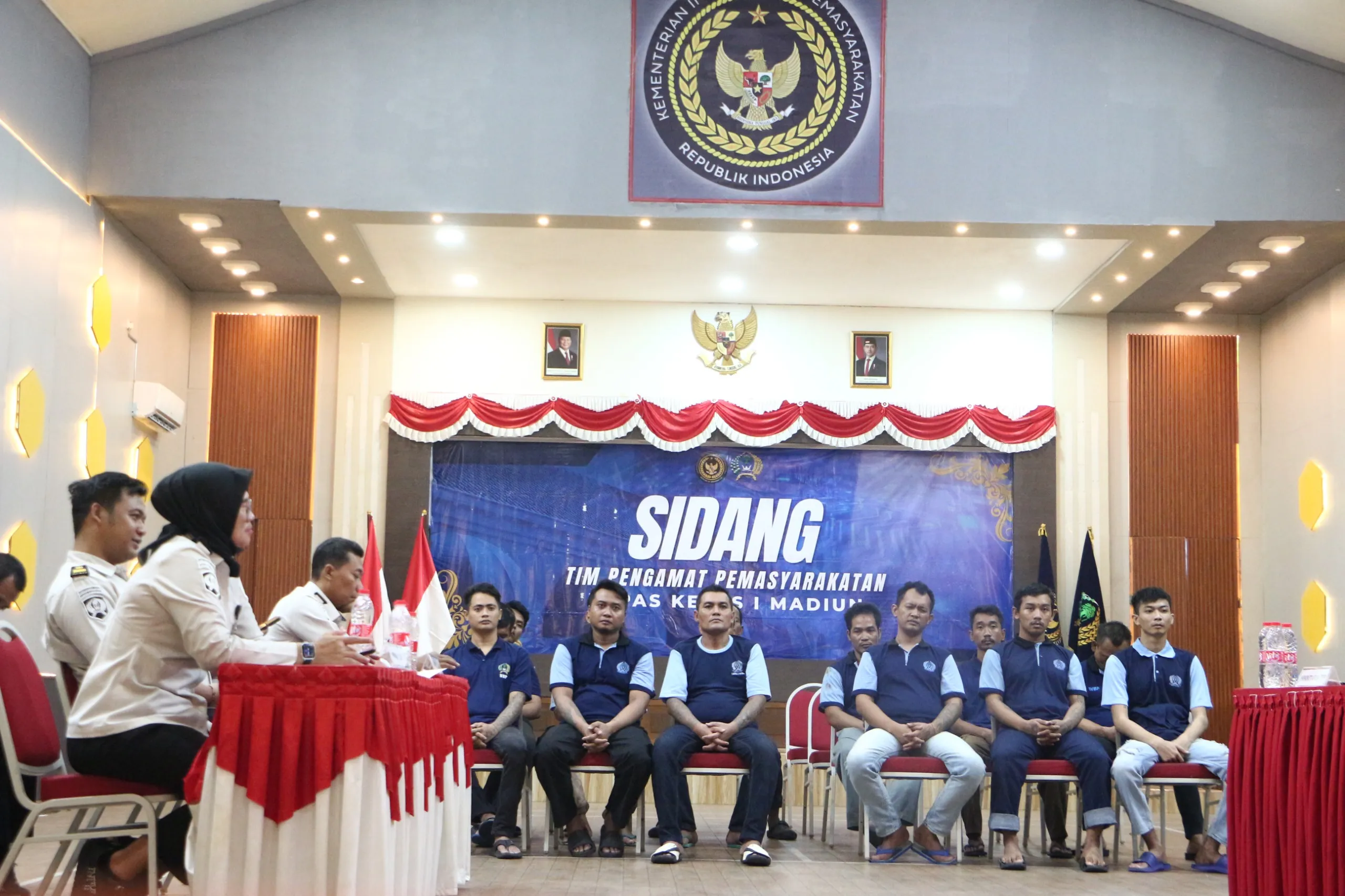 Pembinaan Teraraa Lapas Kelas I Madiun Perkuat Asesmen Warga Binaan melalui Sidang TPP Usulan Rehabilitasi dan Reedukasi
