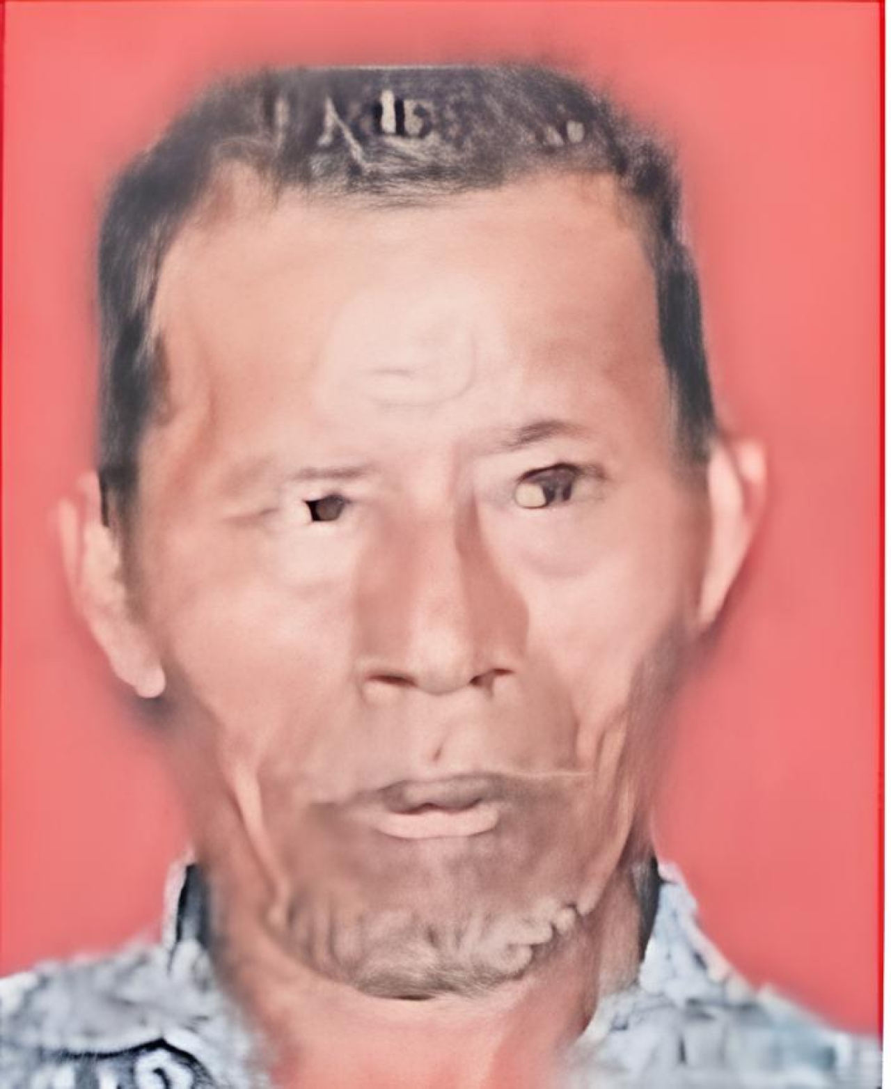 Tampak wajah pria lanjut usia warga Dusun Airmata, Desa Jungkarang, Kecamatan Jrengik, yang dilaporkan hilang oleh pihak keluarganya/Bn.