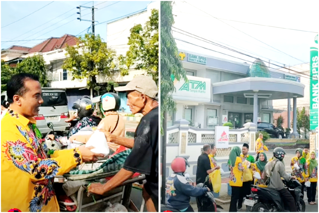 Direktur BPRS Sumenep (kiri)