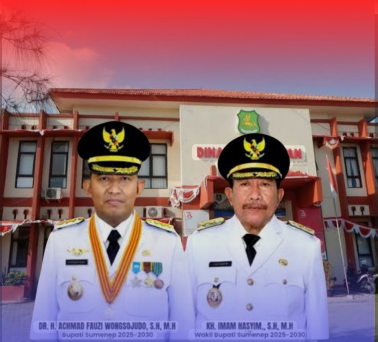 Bupati dan wakil Bupati Sumenep