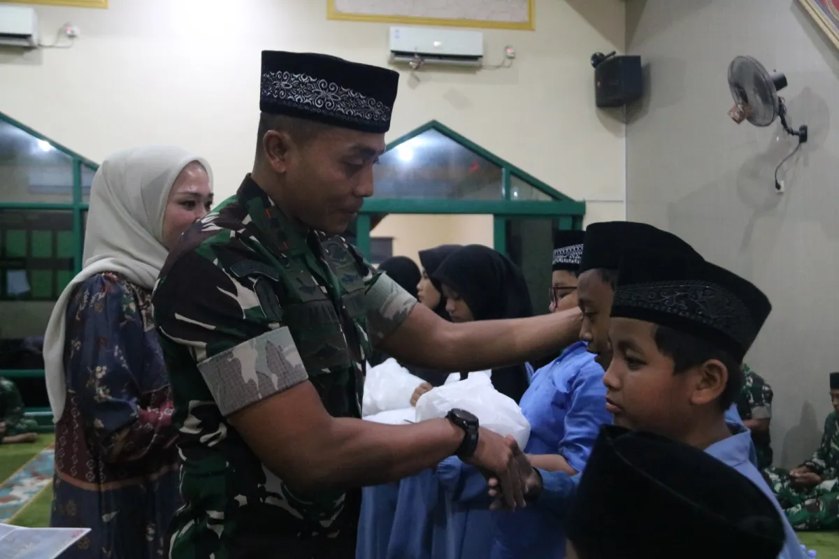 Yonif 500/Sikatan Mantapkan Keimanan Prajurit melalui Peringatan Maulid Nabi Muhammad SAW
