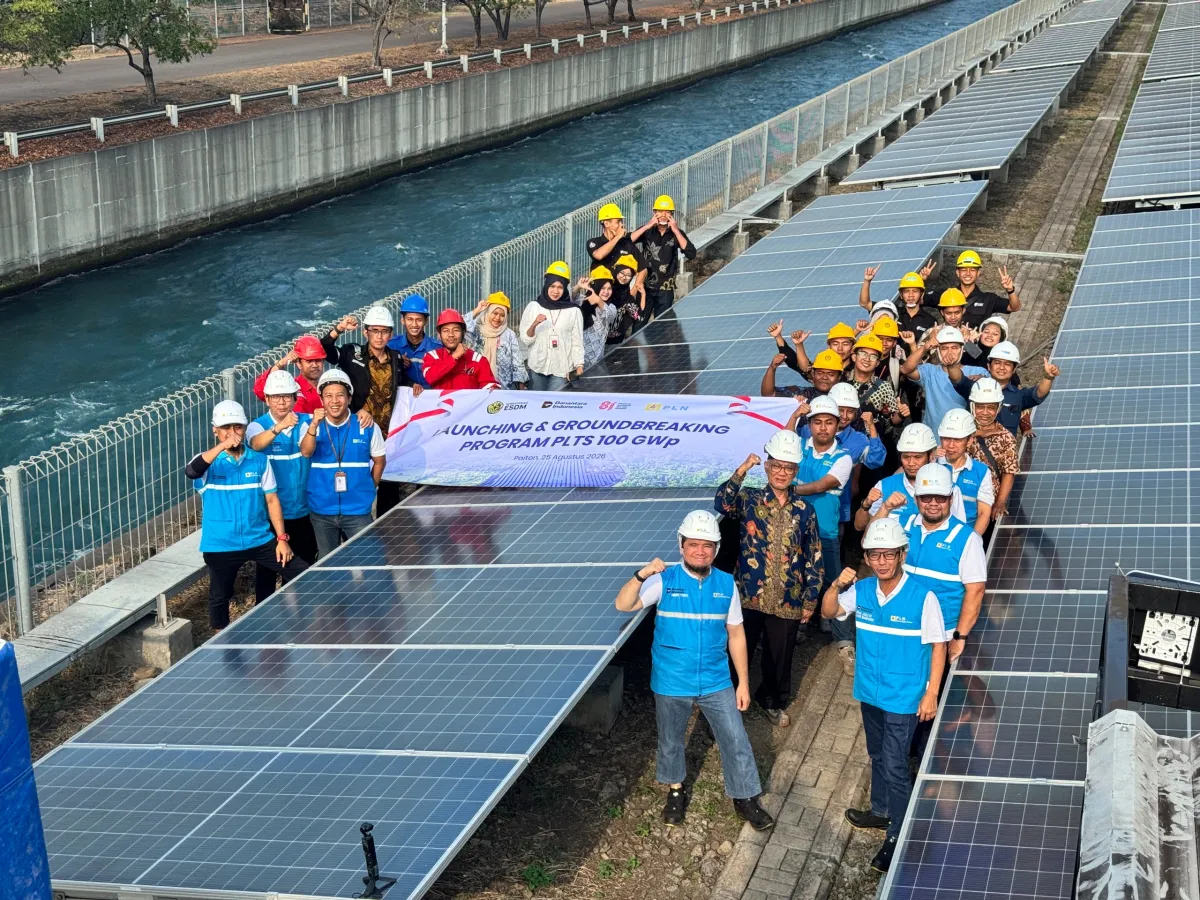 PLN Icon Plus Hadirkan Konektivitas Digital Andal dalam Launching dan Groundbreaking Program PLTS 100 GWp di Jawa Timur