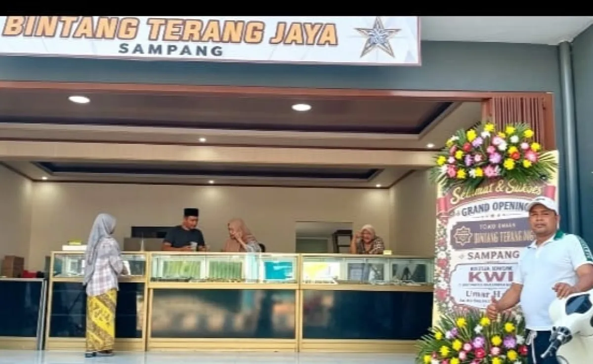 Resmi Dibuka di Sampang, Ketum KWI Ucapkan Selamat atas Grand Opening Toko Emas Bintang Terang Jaya