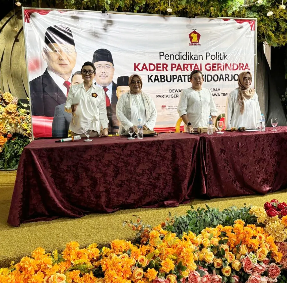 Pendidikan Politik Partai Gerindra Sidoarjo Perkuat Kapasitas dan Konsolidasi Kader