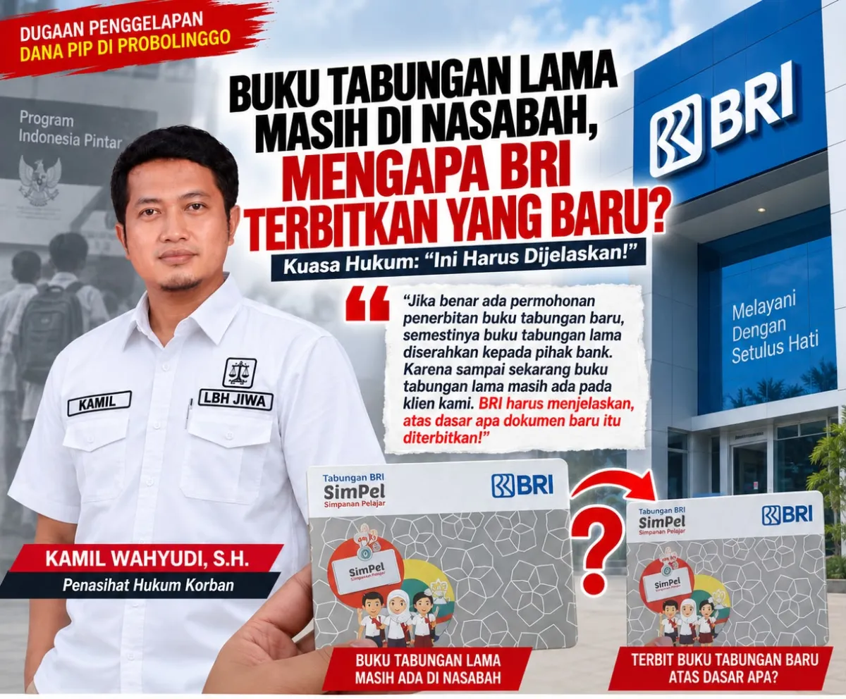 Buku Tabungan Lama Masih di Nasabah, Mengapa BRI Terbitkan Buku Baru? Kuasa Hukum Soroti Prosedur