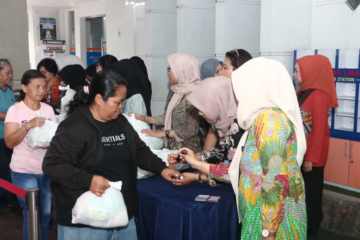 Lapas Kelas I Madiun Gelar Bakti Sosial Perkuat Kepedulian dan Semangat Berbagi