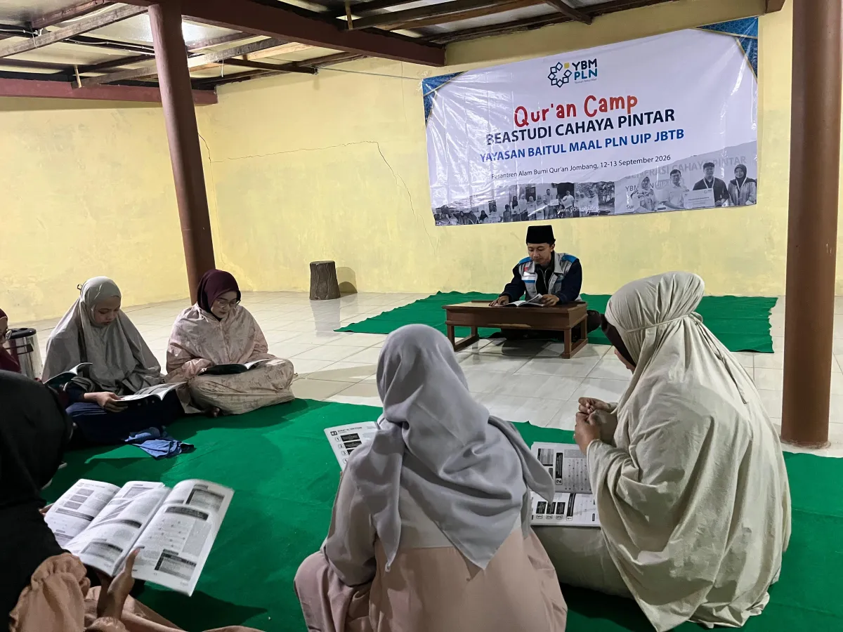 Qur’an Camp YBM PLN UIP JBTB: Dari Penerima Beasiswa Jadi Penggerak Manfaat