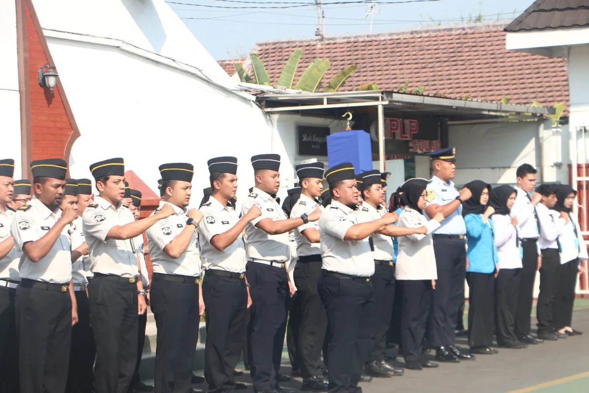 APEL DISIPLIN Lapas Kelas I Madiun Perkuat Kedisiplinan dan Kesiapan Pegawai