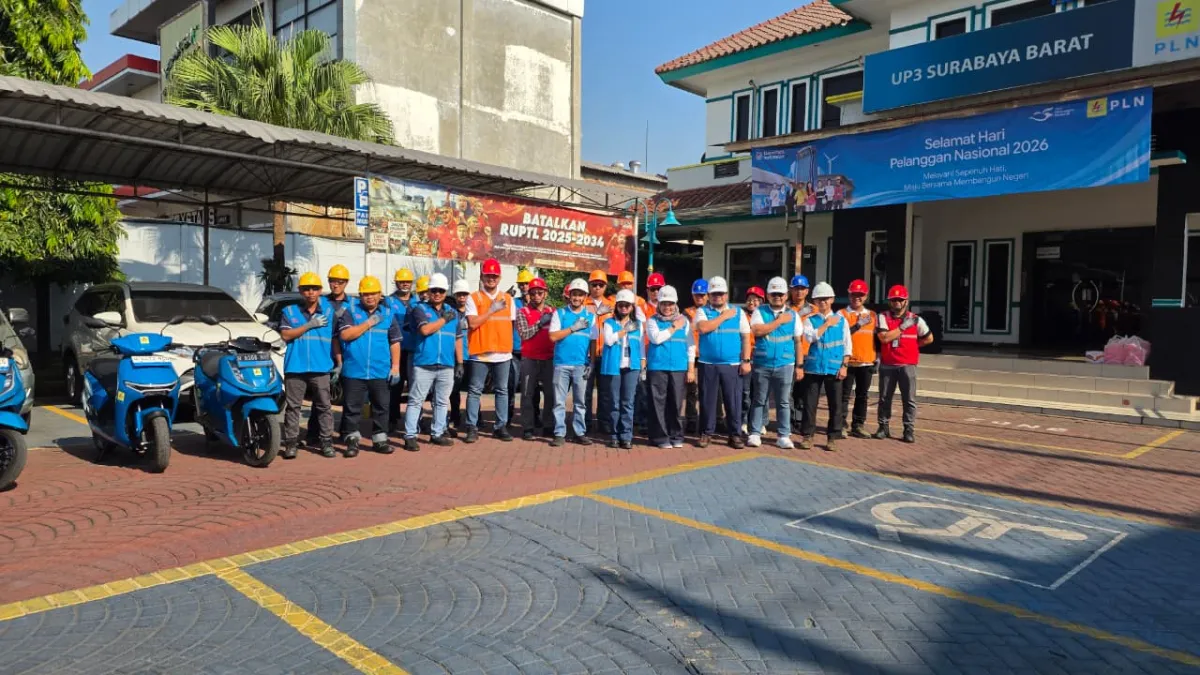 PLN Icon Plus Jatim dan PLN UP3 Surabaya Barat Perkuat Budaya K3 untuk Pelayanan Andal