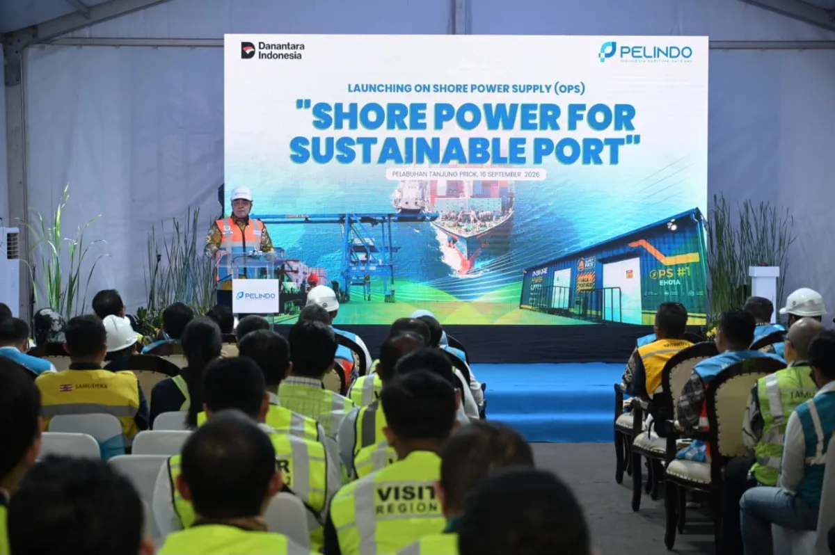 PLN dan Pelindo Perkuat Elektrifikasi Maritim Menuju Green Port, Resmikan Onshore Power Supply 1 MVA di Tanjung Priok