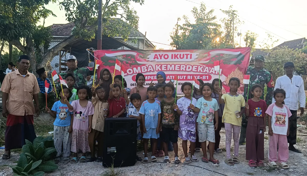Meriahkan HUT Ke 81 RI, Desa Kalangan Prao Gelar Beragam Lomba Unik